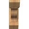 Ekena Millwork Funston Slat Smooth Bracket w/ Offset Brace, Western Red Cedar, 5 1/2"W x 16"D x 16"H BKT0604X16X16FST06SWR - alternate 2